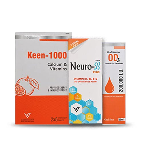 Neuro-B + OD3 + Keen-1000 Wellness Combo